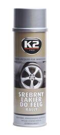 K2 L332 nezařazený díl Stříbrná barva na ráfky kol, chrání proti korozi a působení mechanických činitelů. Je také vhodná na kov, dřevo, plasty a jiné povrchy.