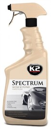 K2 G021 nezařazený díl K2 Spectrum je unikátní Quick Detailer a rovněž syntetický vosk 2 v 1, který byl vytvořen na základě nejmodernějších technologií. Umožňuje navoskování laku na automobilu bez jakékoliv námahy, díky čemuž