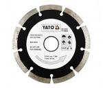 YATO YT-6003 Nářadí Kotouč diamantový pro suché řezání s použitím na beton, dlažbu, zdivo a kámen. Technická data průměr 125 mm otvor 22,2 mm max. ot./min 11 000 šířka 2,2 mm