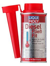 LIQUI-MOLY 5130 Aditiva do paliva DieselFließFit, P000032 Přísada zabraňuje tvorbě krystalů parafínu v naftě které za nízkých teplot způsobují zhuštění nafty a tím ucpávají palivové vedení a filtry Prostředek udržuje naftu v