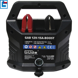 GÜDE 85143 nezařazený díl Automatická nabíječka baterií, určená k nabíjení startovacích baterií osobních automobilů, motocyklů i dalších vozidel. Nabíjení nebo udržovací pulzní dobíjení 12 V olověných akumulátorů s
