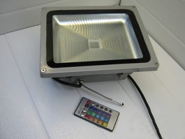 LED reflektor 20W/230V - RGB